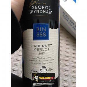 Rượu vang Bin 888 Wyndham Cabernet Merlot Uống ngon bn2