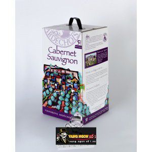 Vang bịch Pháp Vignerons Ardechois 5L bn1