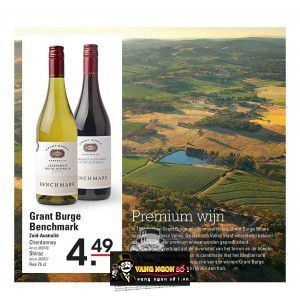 Rượu vang Benchmark Grant Burge Đỏ - Trắng bn3