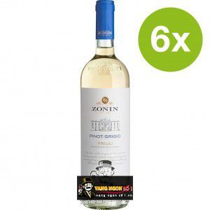 Vang Ý Zonin Classici Pinot Grigio Friuli Aquileia bn2