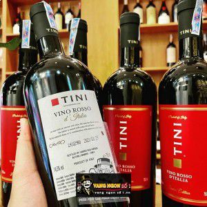 Vang Ý Tini Vino Rosso Ditalia uống ngon bn4