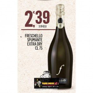 Rượu vang nổ Freschello Spumante Extra Blanco bn4