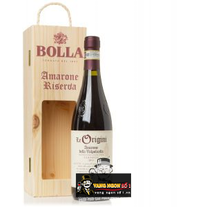 Vang Ý Bolla Le Origini Amarone Riserva bn3