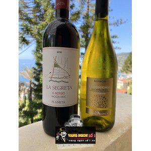 Vang Ý Planeta La Segreta Rosso Sicilia bn3