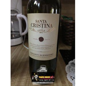 Vang Ý Santa Cristina Chianti Superiore bn4