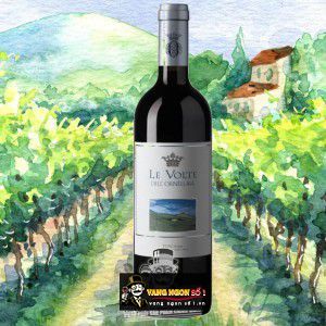 Vang Ý Le Volte dellOrnellaia Toscana 90 điểm bn1