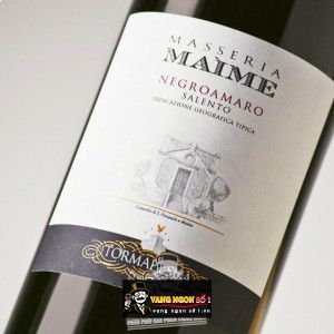 Vang Ý Tormaresca Masseria Maine Salento bn1