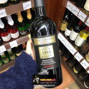 Vang Ý Corterosso Supremo 1953 Riserva bn3