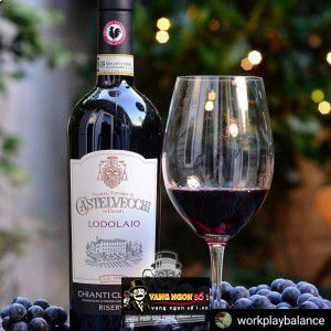 Vang Ý Castelvecchi Lodolaio Chianti Classico Riserva bn4