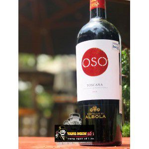 Vang Ý OSO Toscana Castello di Albola Red bn2