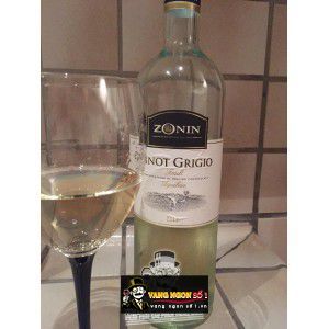Vang Ý Zonin Pinot Grigio Friuli Aquileia bn2
