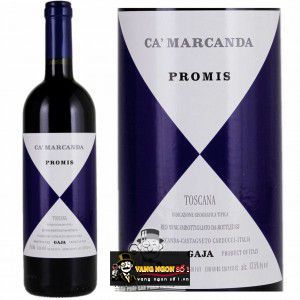 Vang Ý Promis Camarcanda Gaja Toscana IGT bn1