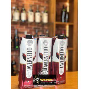 Vang Bịch Ý Tavernello Vino Rosso DItalia 1L bn1