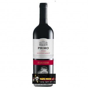 Vang Ý Primo Puglia Sangiovese Merlot
