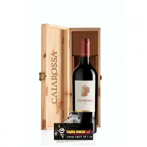 Vang Ý Caiarossa Toscana Rosso IGT 95 điểm bn2