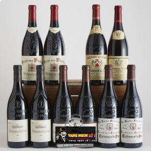 Vang Pháp Chateauneuf du Pape Delas Haute Pierre bn2
