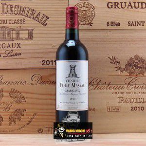 Vang Pháp Tour Massac Margaux Wooden bn1