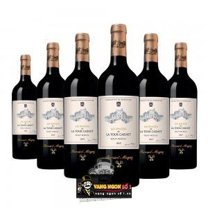 Vang Pháp Les Pensees de La Tour Carnet Haut Medoc bn1