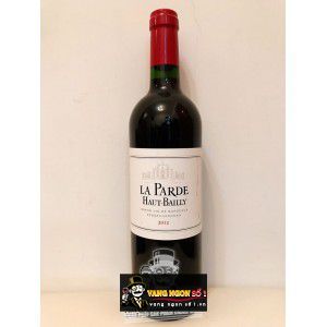 Vang Pháp La Parde de Haut Bailly Pessac Leognan 2013 bn1
