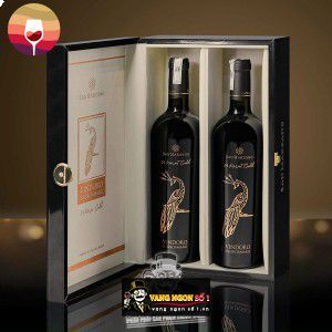 Vang Ý VINDORO 24 KARAT GOLD NEGROAMARO Uống ngon bn1