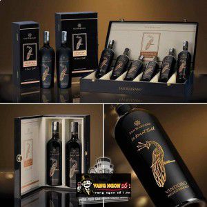 Vang Ý VINDORO 24 KARAT GOLD NEGROAMARO Uống ngon bn2