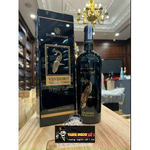 Vang Ý VINDORO 24 KARAT GOLD NEGROAMARO Uống ngon