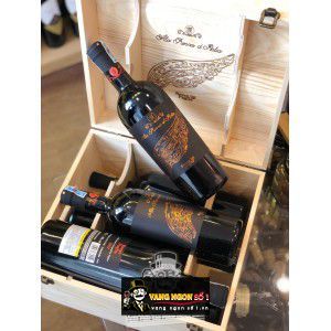 Vang Ý ALA ROSSO DITALIA PUGLIA Vang cánh công 16 độ bn3