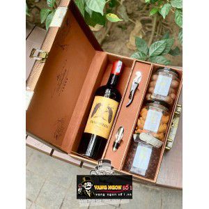 Vang Ý Con Công PAOLO BORINI 1968 NEGROAMARO uống ngon bn2