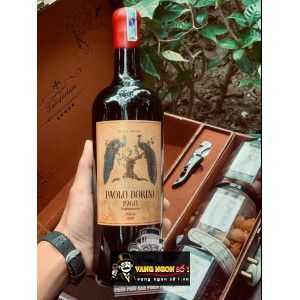 Vang Ý Con Công PAOLO BORINI 1968 NEGROAMARO uống ngon bn3