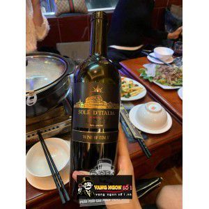 Vang Ngọt Ý SOLE DITALIA Uống ngon bn2