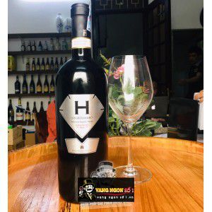Rượu Vang Ý H NEGROAMARO DEL SALENTO uống ngon bn1