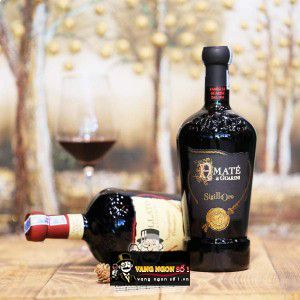 Rượu vang Ý AMATE DI GUARINI SIGILLO ORO NEGROAMARO PRIMITIVO Uống ngon