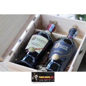 Rượu vang Ý AMATE DI GUARINI SIGILLO ORO NEGROAMARO PRIMITIVO Uống ngon bn1