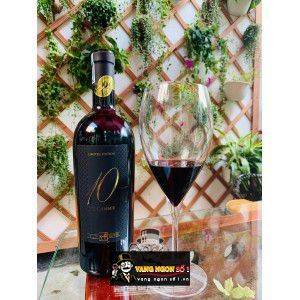Rượu Vang Ý 10 VENDEMMIE LIMITED EDITION TENUTA ULISSE Uống ngon bn1