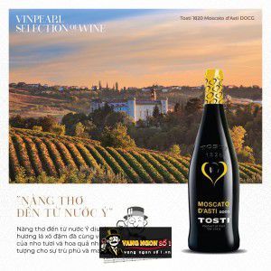 Rượu vang ngọt Ý MOSCATO DASTI TOSTI DOCG bn3