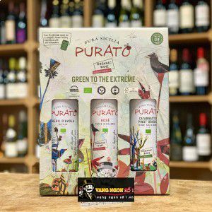 Vang Ý Purato Catarratto Pinot Grigio Organic bn3