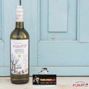 Vang Ý Purato Catarratto Pinot Grigio Organic