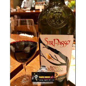 Vang Ý Sir Passo Rosso Toscana uống ngon bn3
