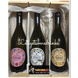 Vang Ý Moscato Lynchee Miravento uống ngon bn1