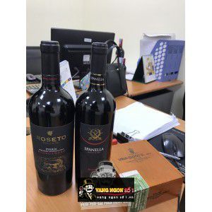 Rượu vang Ý Spanella Rosso uống ngon bn1