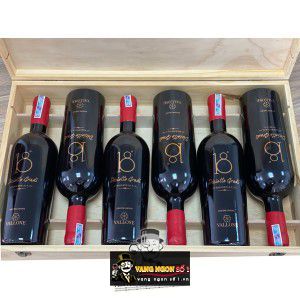 Vang Ý 18 Diciotto Gradi Vallone Salento IGT 18 độ uống ngon bn3
