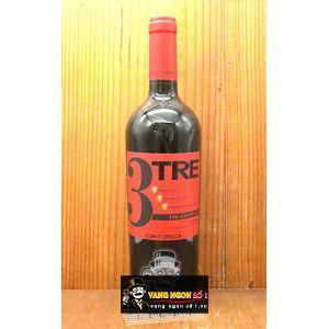 Vang Ý 3 Tre Grapolli Conti Zecca uống ngon bn1