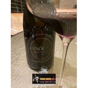 Vang Ý FANÒI Negroamaro Primitivo Cantele uống ngon bn4