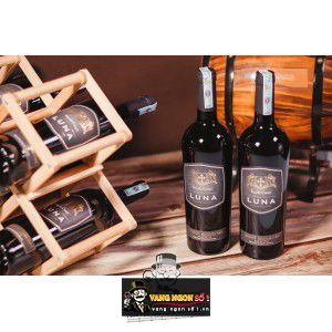 Vang Ý Luna Feudo Croce Merlot Malvasia Nera Salento bn1
