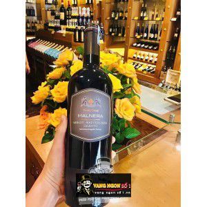 Vang Ý Luna Feudo Croce Merlot Malvasia Nera Salento