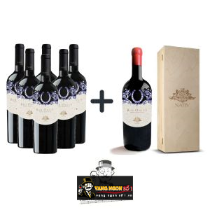 Rượu vang Ý Blu Onice Irpinia Aglianico Doc bn1