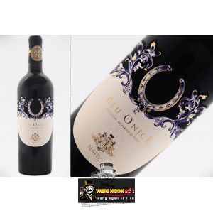 Rượu vang Ý Blu Onice Irpinia Aglianico Doc bn3