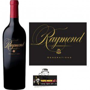 Rượu vang Mỹ RAYMOND GENERATIONS uống ngon bn1