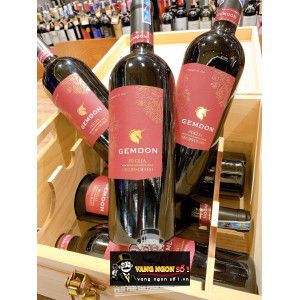 Rượu Vang Ý Gemdon Negroamaro thượng hạng bn2