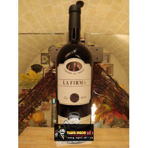 Rượu Vang Ý Cantine del Notaio La Firma cao cấp bn2